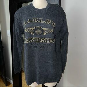 Harley-Davidson Men’s Charcoal Thermal Shirt – Size Large (Renton, WA)